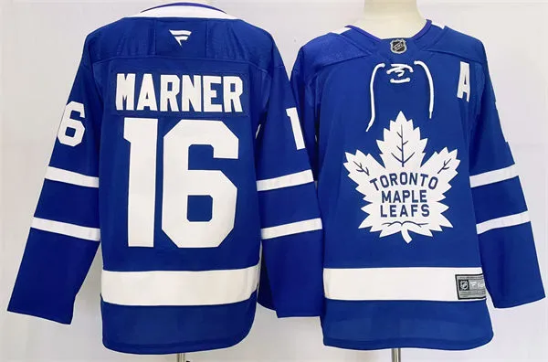 Womens Toronto Maple Leafs #16 Mitchell Marner Fanatics Home Blue Player Jersey